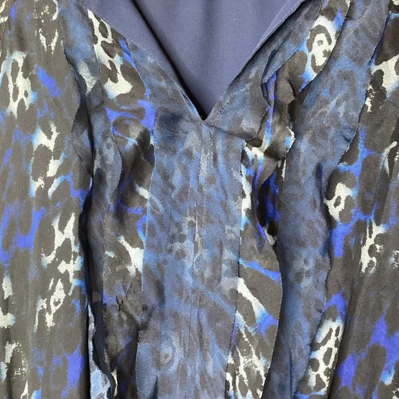 Ramy Brook Silk Animal Print Dress XS - Picture 8 of 12